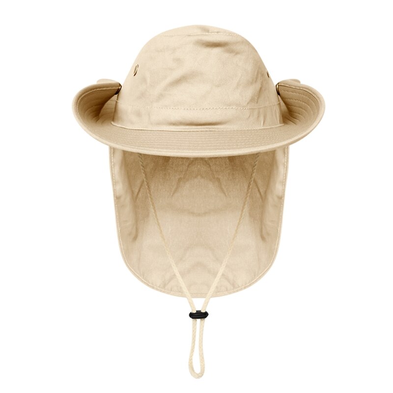 Touca com aba anti-suor para o ar livre, chapéu masculino e feminino para pescoço, acessórios de pesca com cinta de queixo roupas esportivas: M