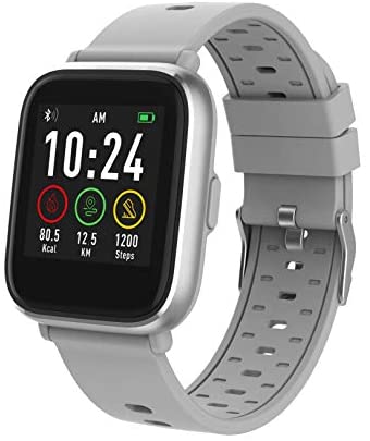 Denver Smart Watch SW-161GREY Bluetooth. Sport Activiteit Monitor. Hartslag Sensor. Waterdicht.
