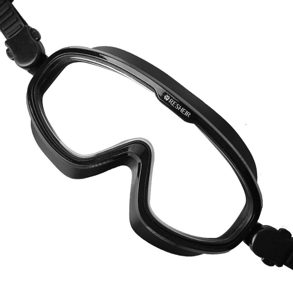 PC Eye Protector Protective Spectacles Goggles Practical Adult Swimming Pool Beach Swimming Mirror Swimming Goggles Portable: Black