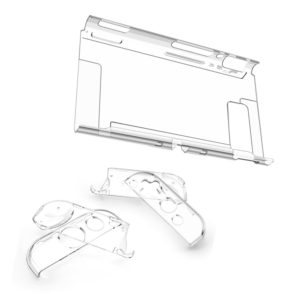 for Nintendo Switch Protect Crystal Transparent Case Shell Anti-Damage & Dust for Switch Protector Case