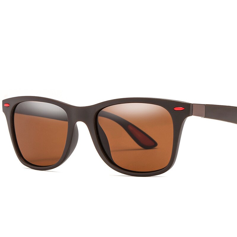 Mode Vierkante Dames Polariserende Zonnebril UV400 Heren Bril Classic Retro Brand Rijden Zonnebril