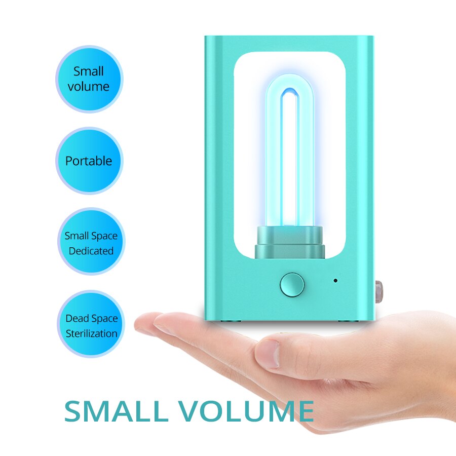 UVC Germicidal Lamp Portable UV Sterilizer Ultraviolet Disinfection Light Lamps UVC Sterilizer Germicidal Bulbs UVC Quartz Lamp