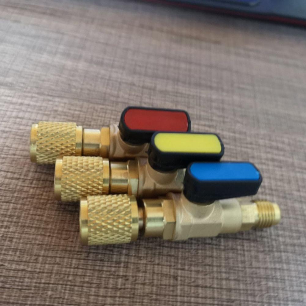 Refrigerant Plus Fluorine Ball Valve Adding Ball Valve Control Valve R22 Control Valve Dosing Ball Valve