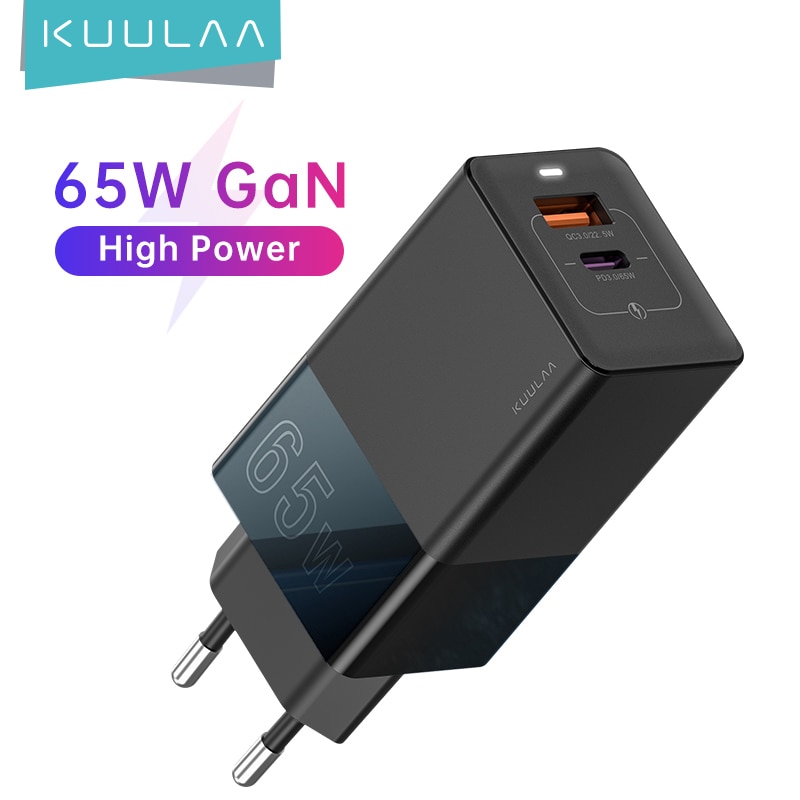 Kuulaa gan carregador pd 3.0 rápido carregador usb para iphone 11 pro max afc fcp scp qc 3.0 para samsung s10 plus 65w carregador rápido usb