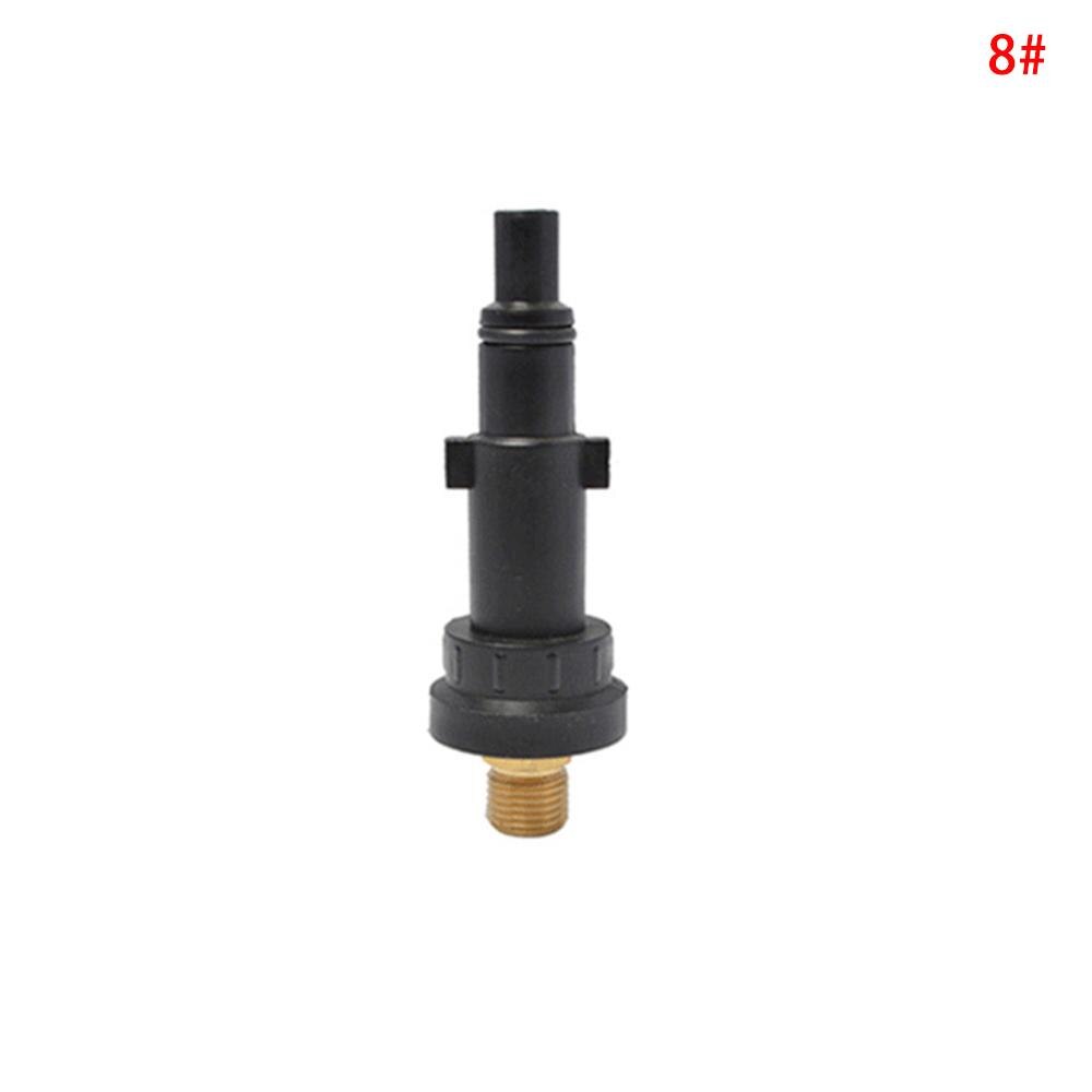 Kunststoff Adapter Schaum Düse Schaum Generator Schnee Schaum Lanze für Karcher AR Bosche Sterwins Champion Stihl Hochdruck Unterlegscheibe: 08