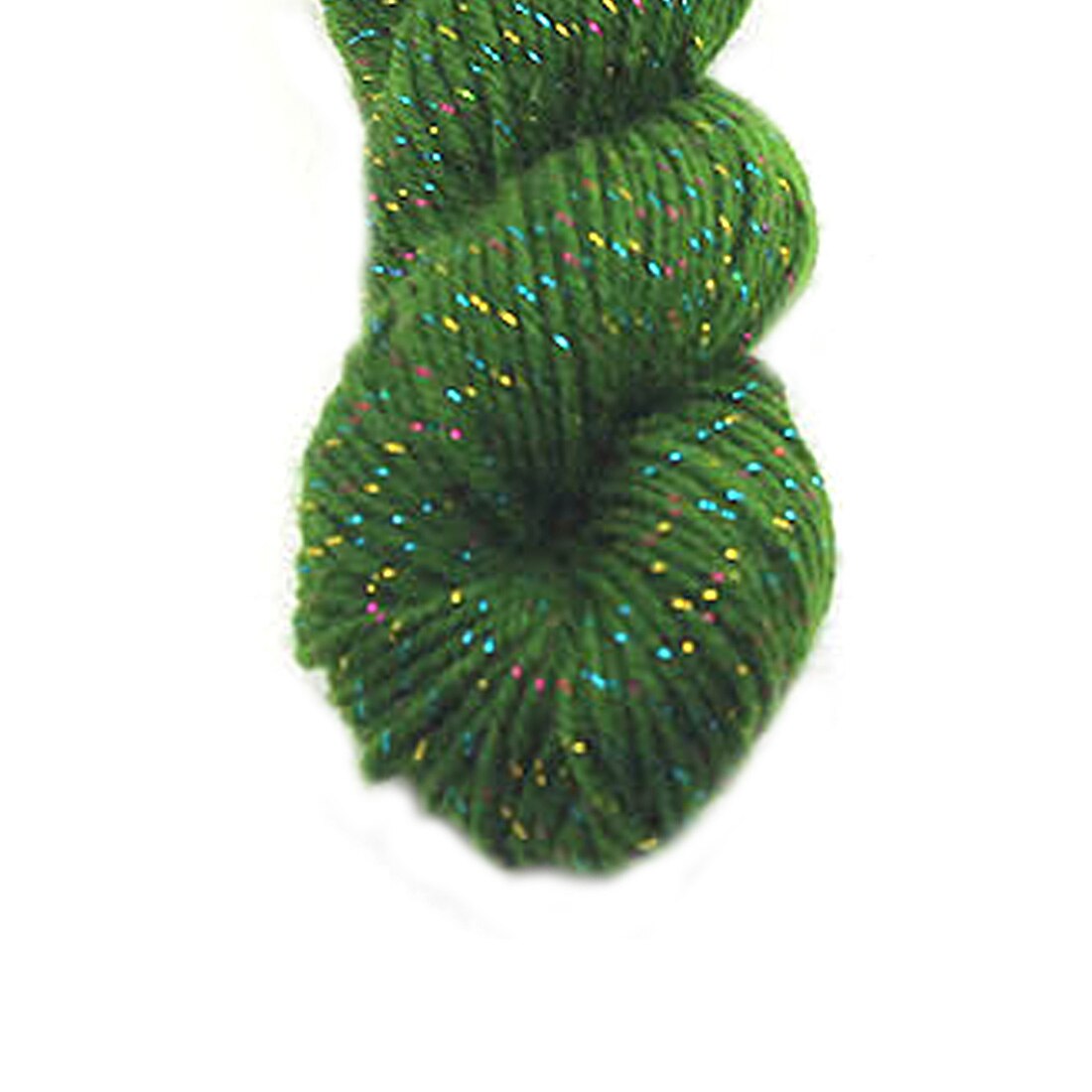 Natural Soft Acrylic Yarn Thick Yarn for Knitting Baby Wools Crochet Yarn Weave Thread With Gold Line: Army Green