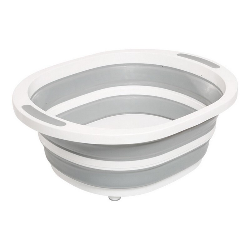 Inklapbare Hakblok Siliconen Opvouwbare Snijplank Fruit Wasmand Met Aftappen Plug Keuken Gereedschap: round