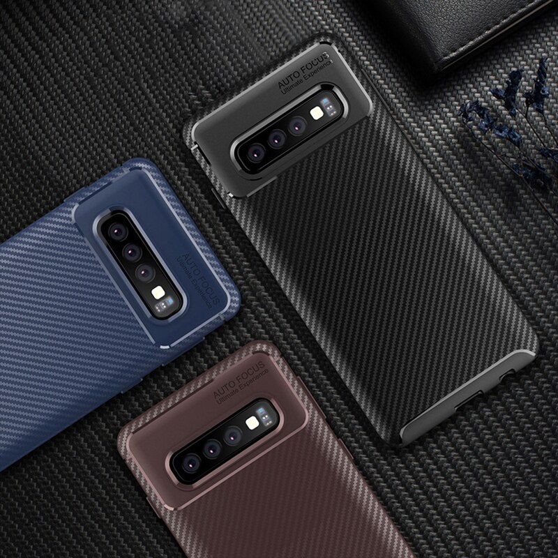 Copertura Della Cassa del telefono Per Samsung Galaxy S10E S10 Più Molle Del Silicone Della Copertura Posteriore della Cassa Del Telefono Per Samsung Galaxy S10 GalaxyS10 lite