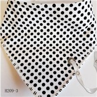 Baby freundlicher Baumwolle Karikatur Nette Bandana Lätzchen Fütterung Speichel Handtuch dribbeln Dreieck: Rosa