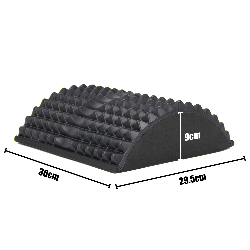 Procircle abdominal mat core trainer med akupressur massage til rygsøjlen behageligt sit-ups fitness udstyr