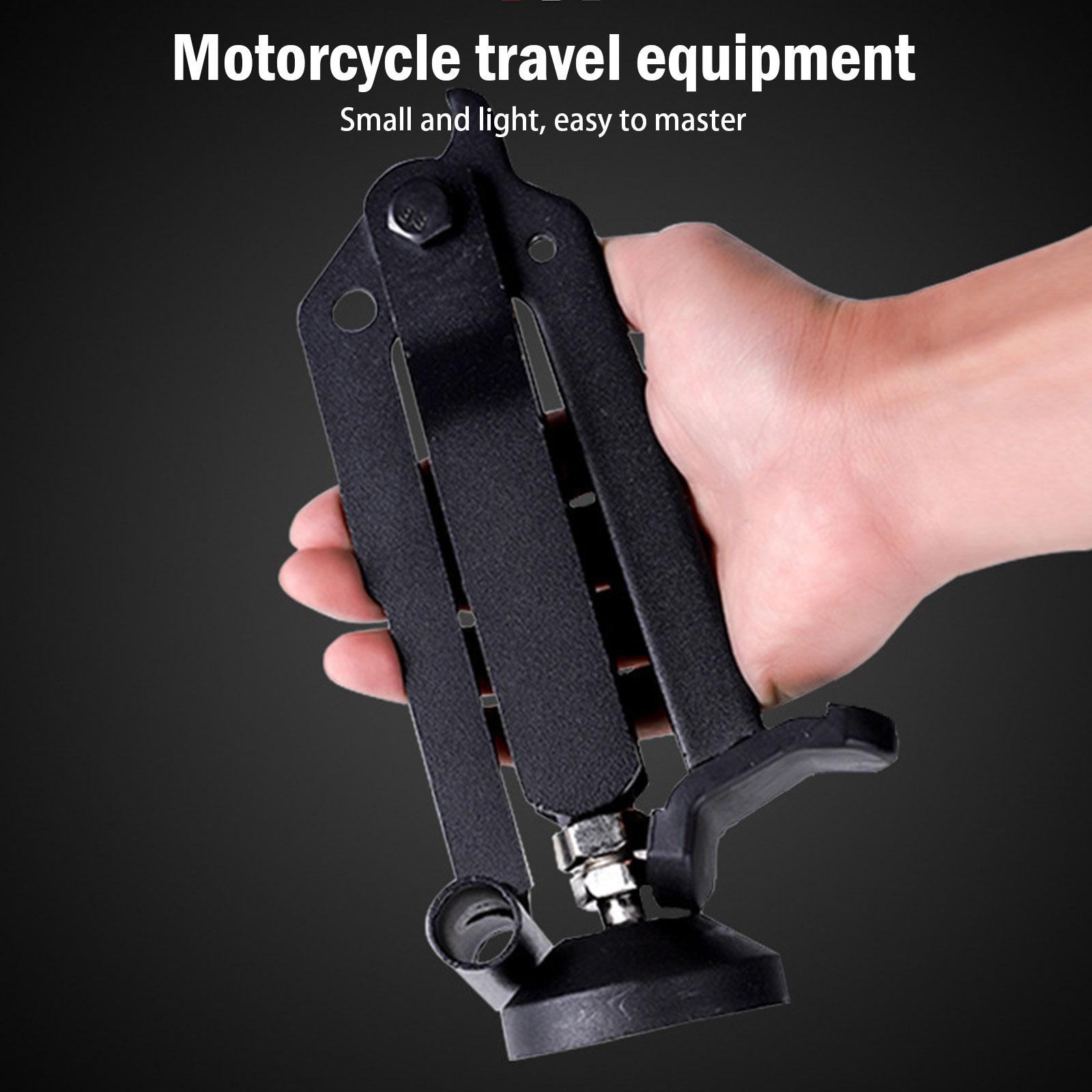 Telaio di supporto di sollevamento pieghevole per moto bracciolo esteso indipendente supporto di sollevamento pieghevole telaio stabile per gru per moto