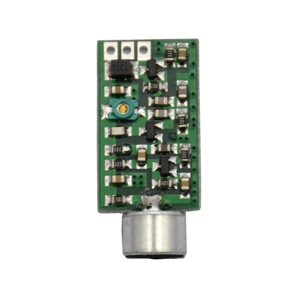 Micro transmisor FM 0,7-9V 88MHZ-108MHZ Mini micrófono escucha Dictagraph Interceptor