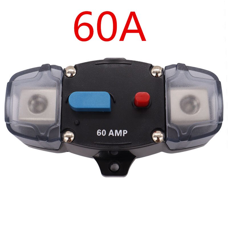 12-48v strømbryter 50-300a strømbryter stereo lyd bil sikringsholder agu stil stereo forsterker ombygge 4ga taubane sikring: måke