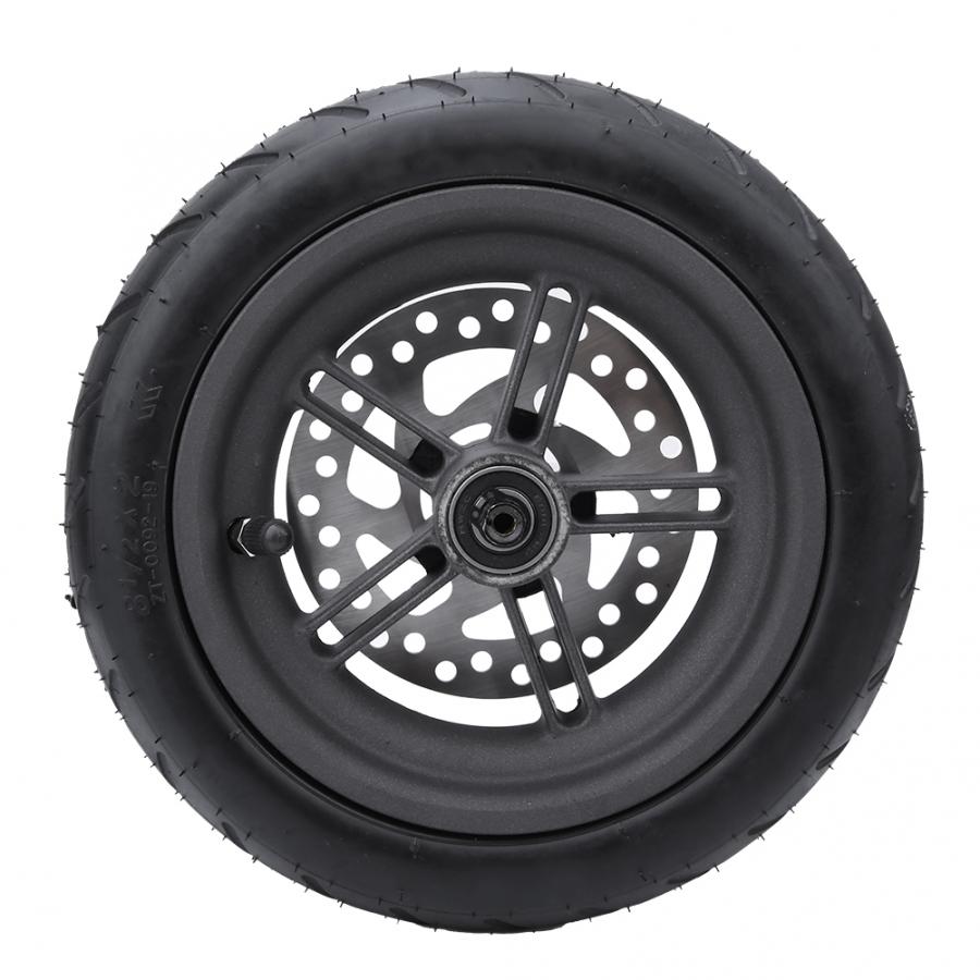 Electric Scooter Rear Wheel with Disc Brake Pneumatic Tire Inflatable Inner Outer Tube Tire Set for Xiaomi M365 Electric Scooter