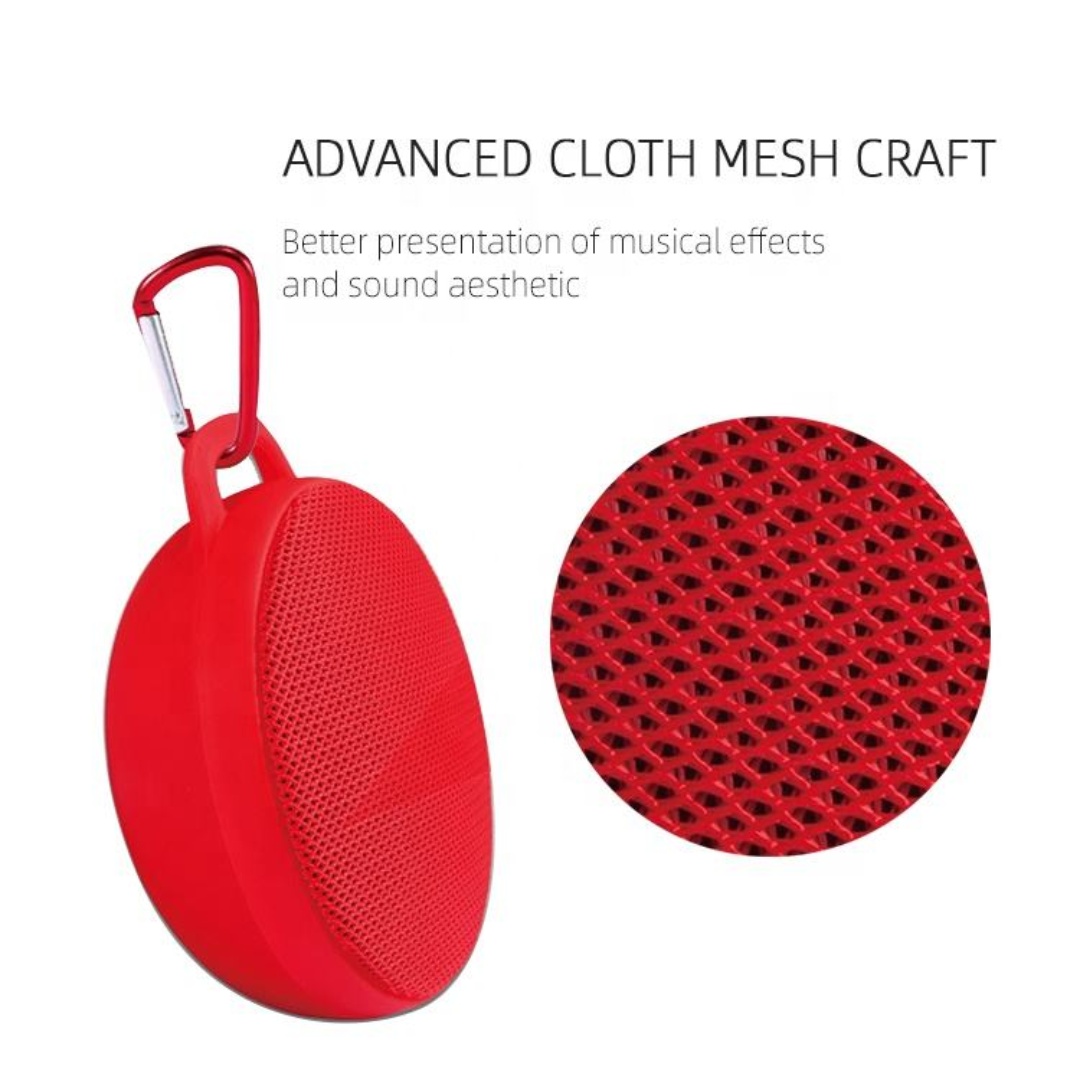 Vattentät mini bluetooth-högtalare med inbyggt högkapacitetsbatteri för långvarig uppspelning, lämplig för utomhusbruk på stranden