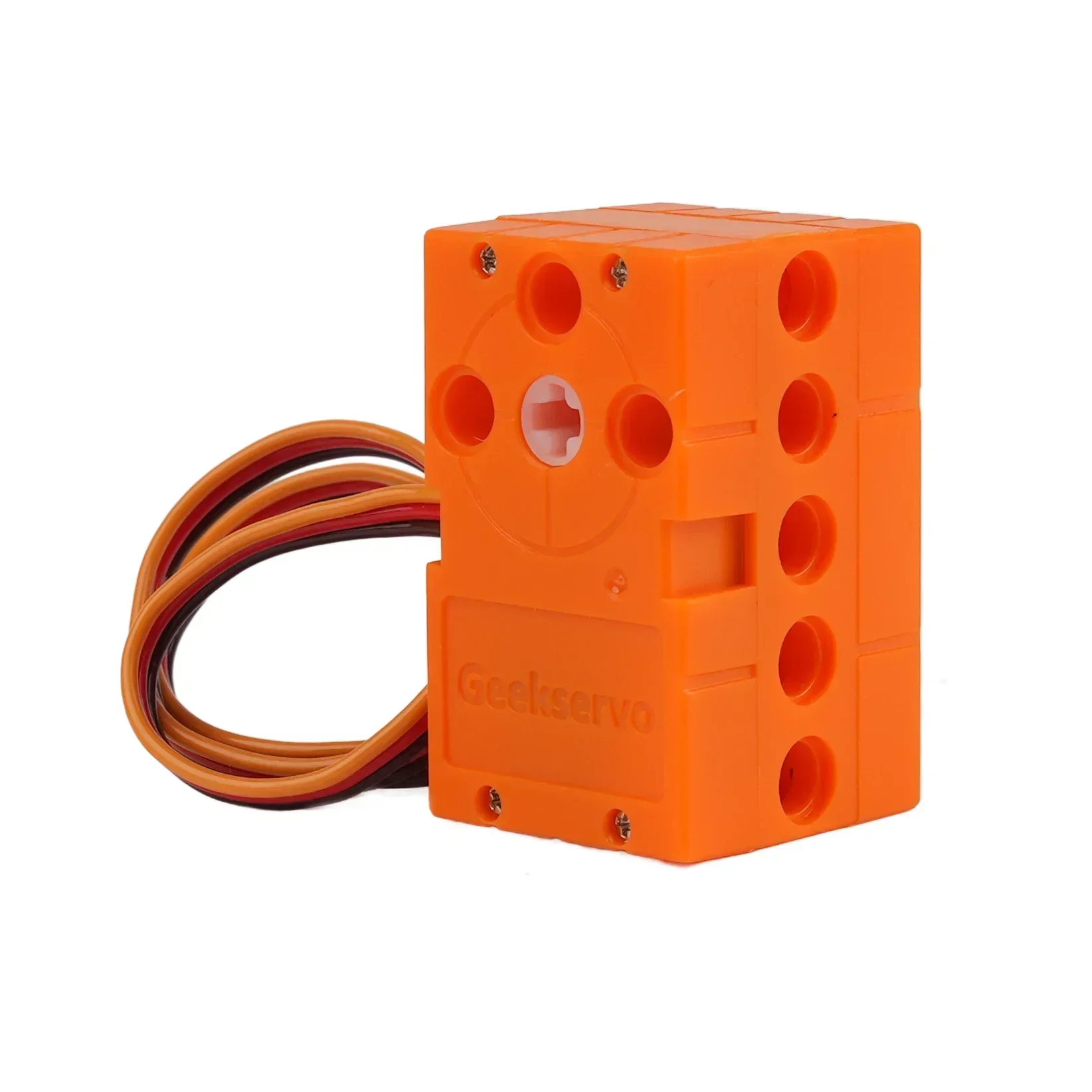 Geekservo Programmable Servo Mini 2P/3P Wire 360 Degree Rotation Compatible with Standard Building Blocks Microbit Raspberry Pi: Bundle5