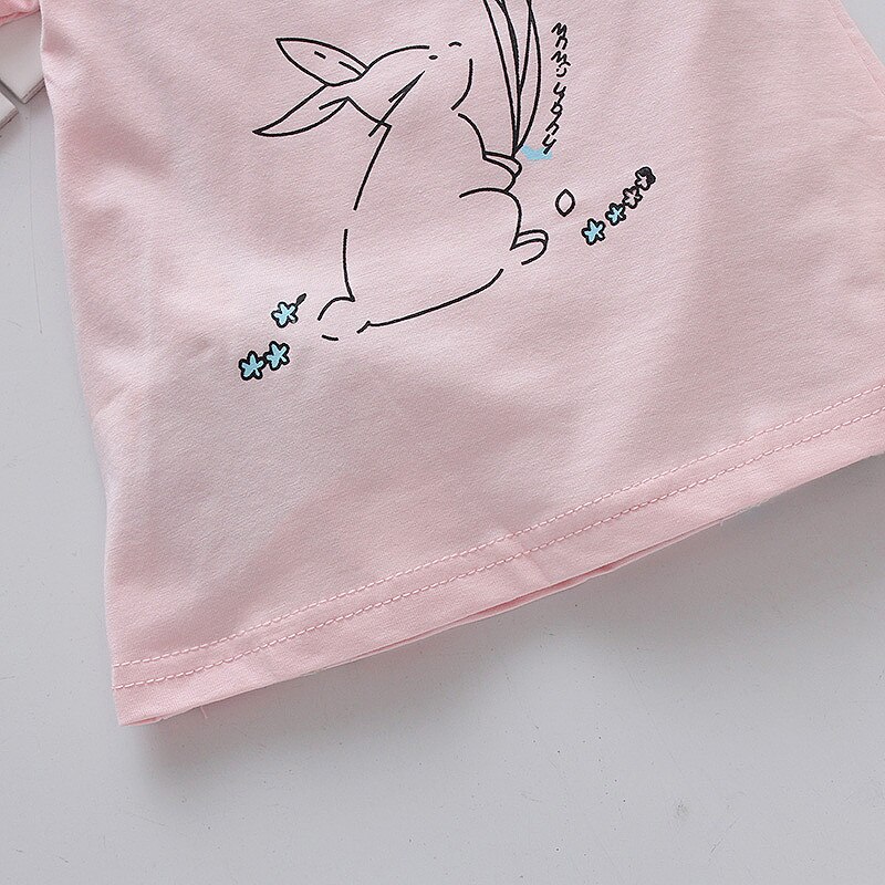 Fanfiluca Korte Mouwen Meisjes t-shirts Katoen Baby Meisje Kleding Kids Doeken Blouse Zomer Stijl T-shirt