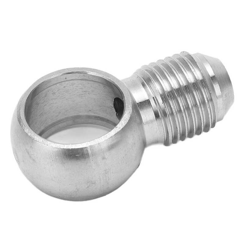 Fuel Line Adaptor Stainless Steel AN‑6 To M16 Oil Hose Fitting for Car