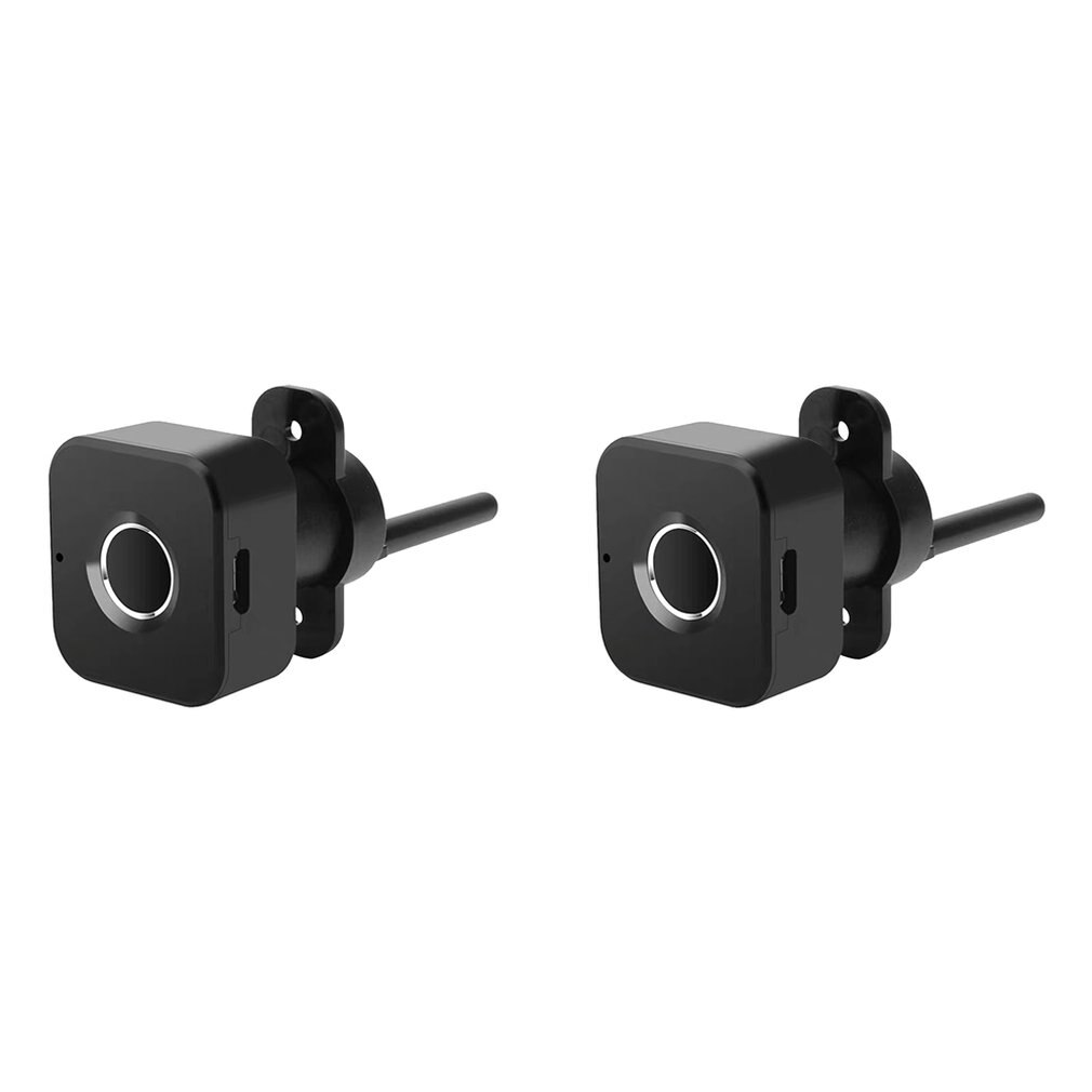 Triple Smart Fingerprint Drawer Lock Desk Fingerprint Drawer Lock Drawer Lock File Drawer Fingerprint Cabinet Lock