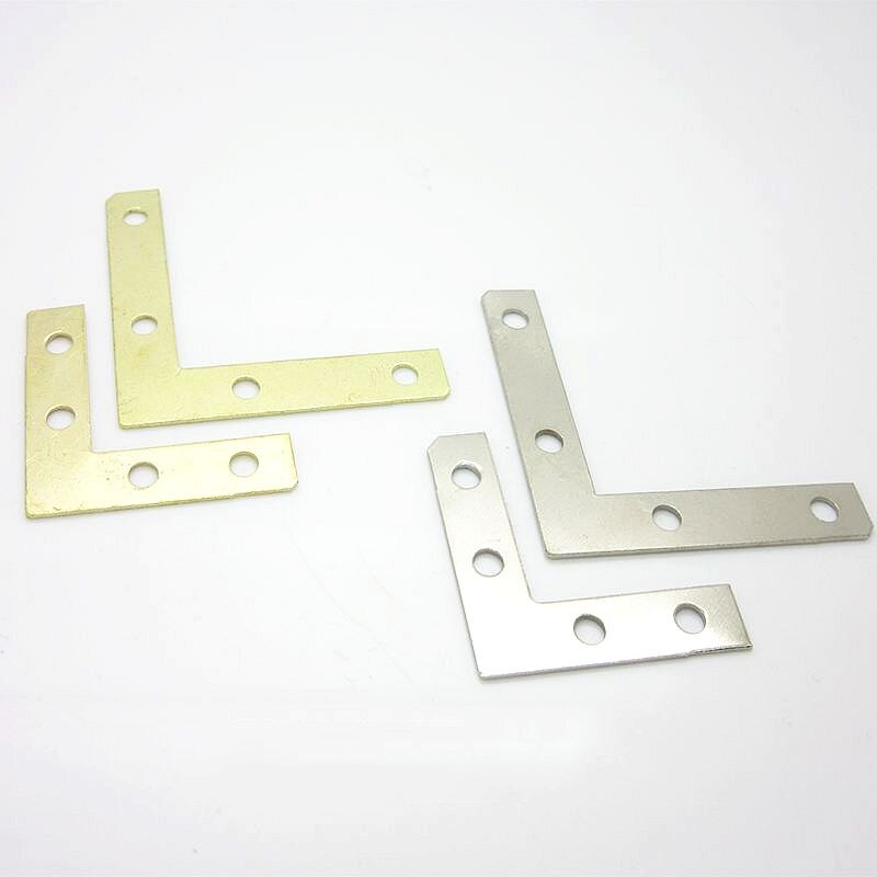 10 L-shaped Flat Corner Furniture Accessories Fixtures Frame Angle Iron 90 Degree Angle Iron For Fixing The Edge Of The Frame