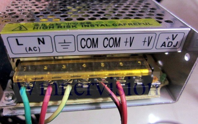 DC 12V 5A 60W Power Supply Adaptor for CCTV Camera CCTV System 12V Security Converter Adapter