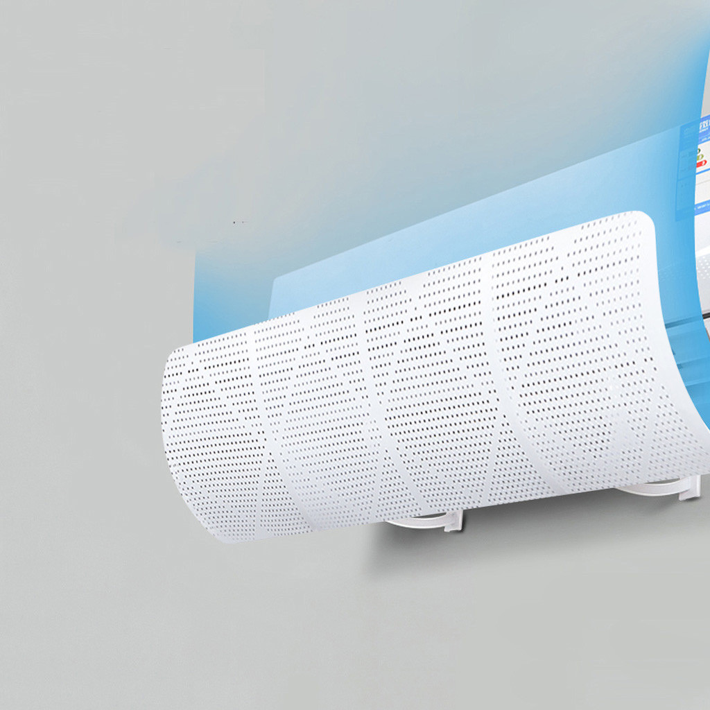 Wind Deflector Air Conditioning Universal Wind Deflector Cover Anti Direct Blowing Windshield （Adjustable angle）#19717