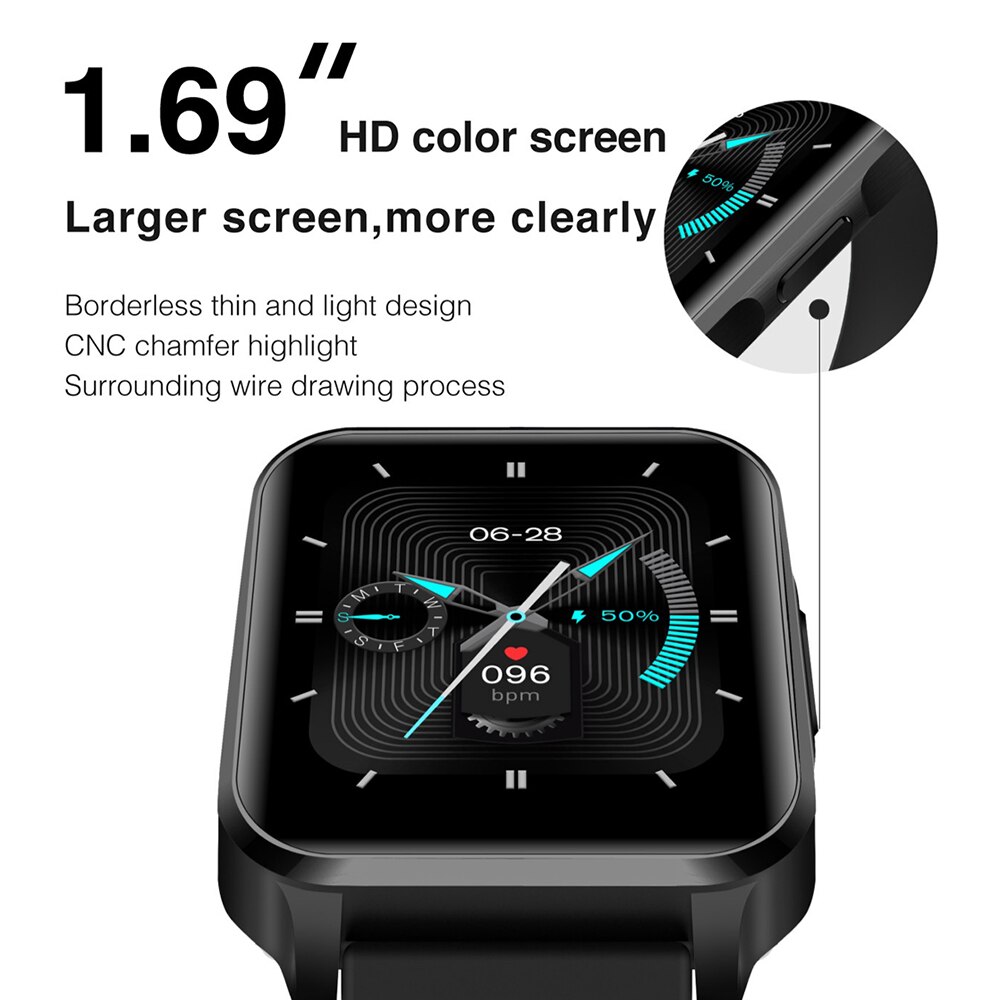 Lenovo S2 Pro Smart Band Thermometer Heart Rate Sleep Monitoring Fitness Bracelet IPS Touch Screen IP67 Waterproof Sports Watch