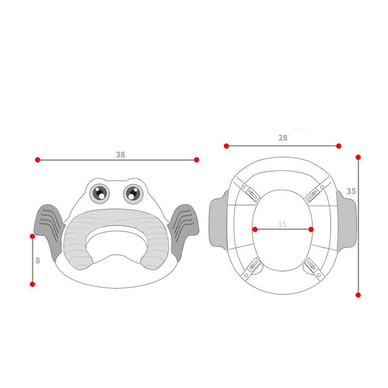 Children'S Toilet Seat Toilet Potty Training Cartoon Aid Baby Seat Washer Men And Women Baby Seat Ring