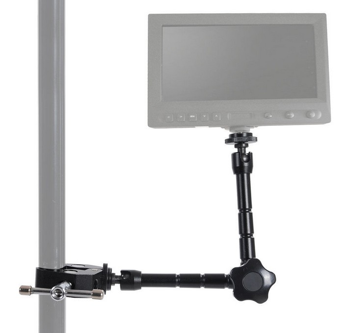 Bras articulé magique réglable Super pince 11 pouces pour le montage de la caméra moniteur DSLR lumière LED LCD caméra vidéo Flash