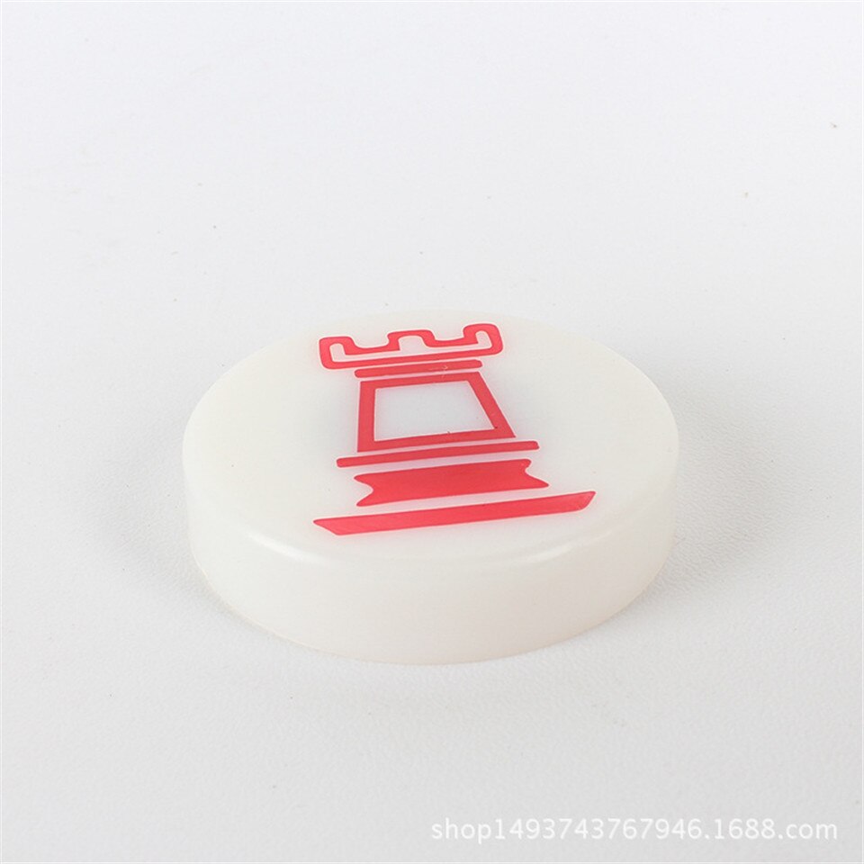 BSTFAMLY Chess Set Plastic Magnetic Chess Pieces Chess Game Teaching Chessman Diameter 65mm International Chess IA7