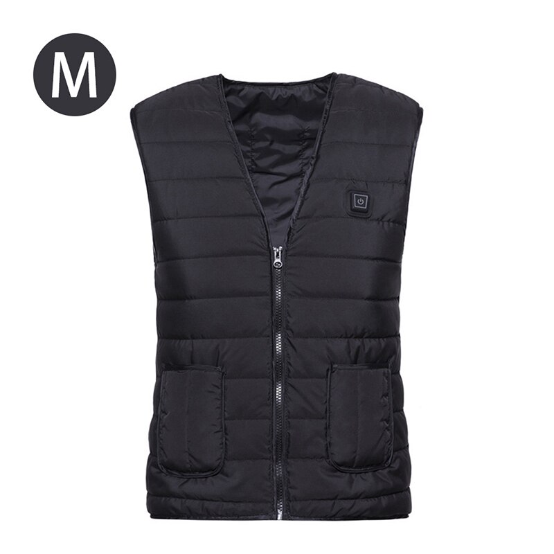 2020 elektryczna podgrzewana kamizelka USB kobiety inteligentna samonagrzewająca się kurtka zewnętrzna podgrzewana cieplejsza odzież podgrzewane podgrzewane podkładki ubrania: M