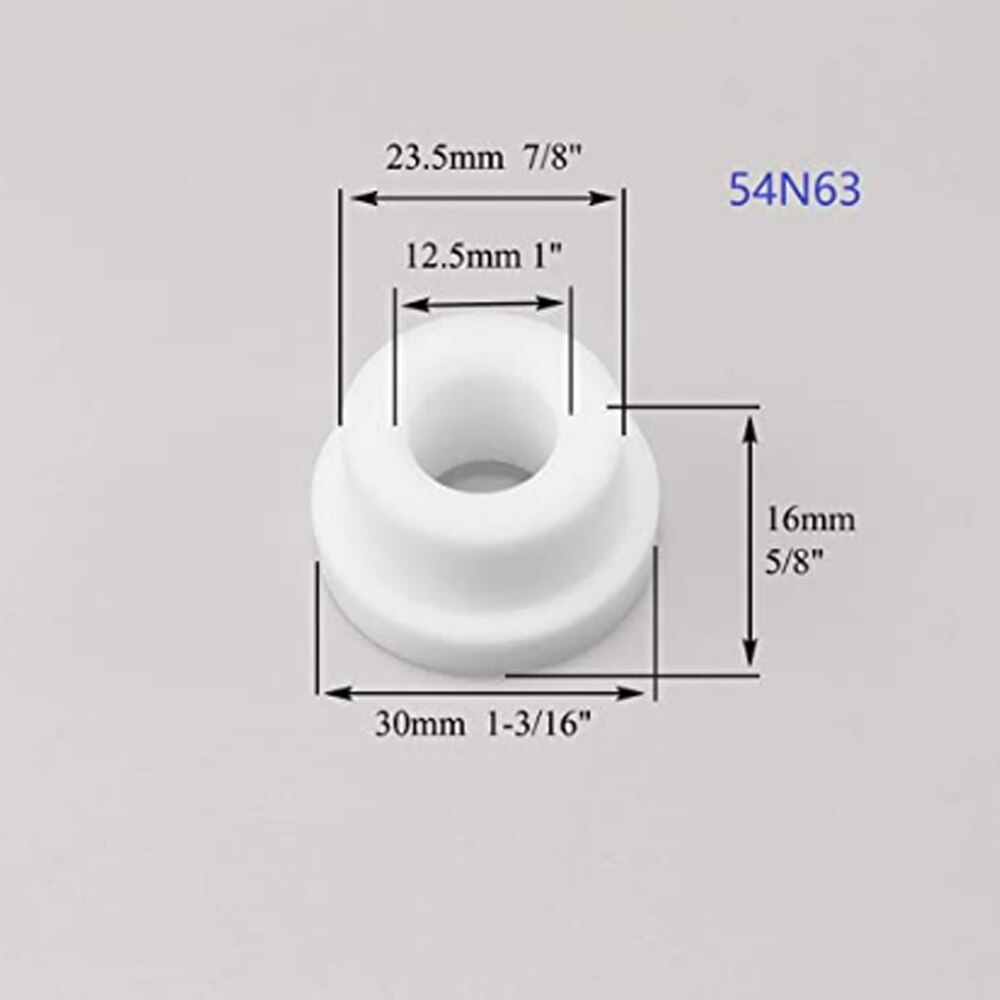 Isolator Cup Pakking 18-7 18CG 18CGG 18CG-20 54N01 598882 54N63 54N63-20 Voor Tig WP9/17/18/20/26 Lastoorts Kit