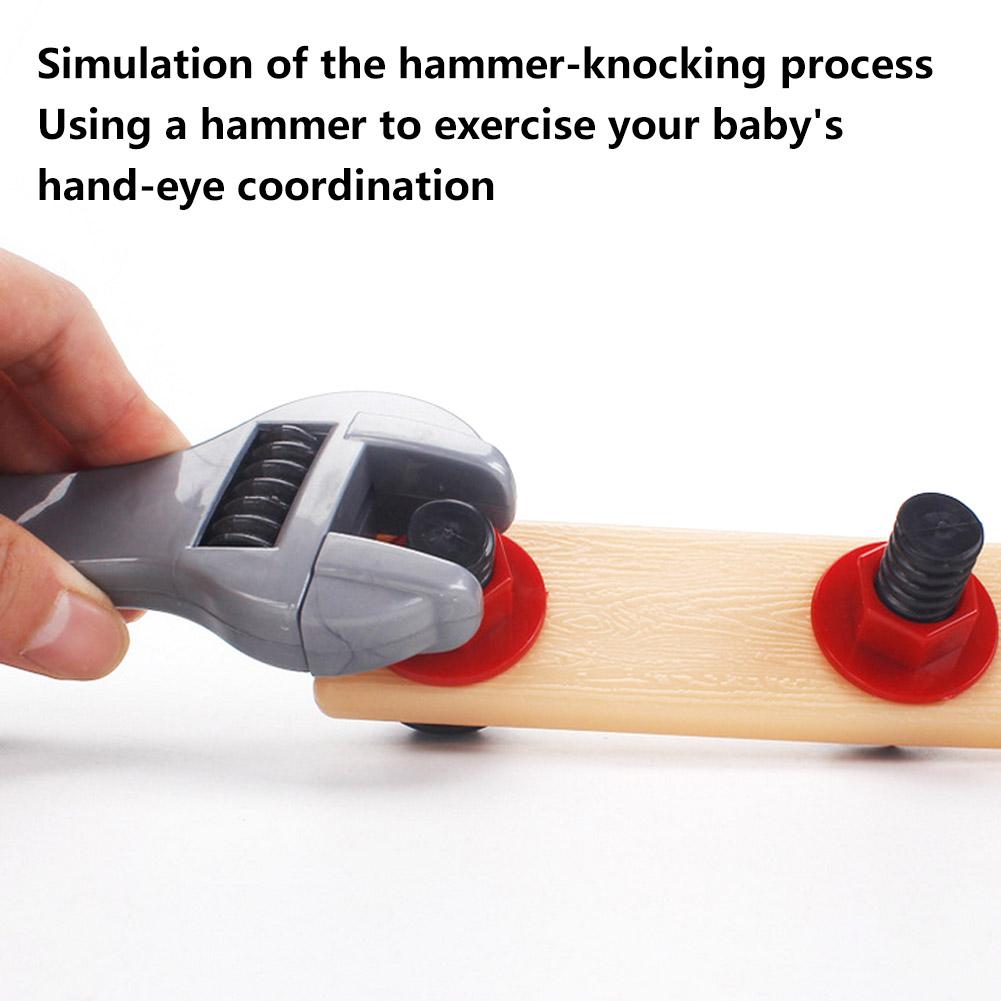 Electric Repair Tools Educational Toys Simulation Tool Set With Carry Case DIY Tool Set For Boys And Girls