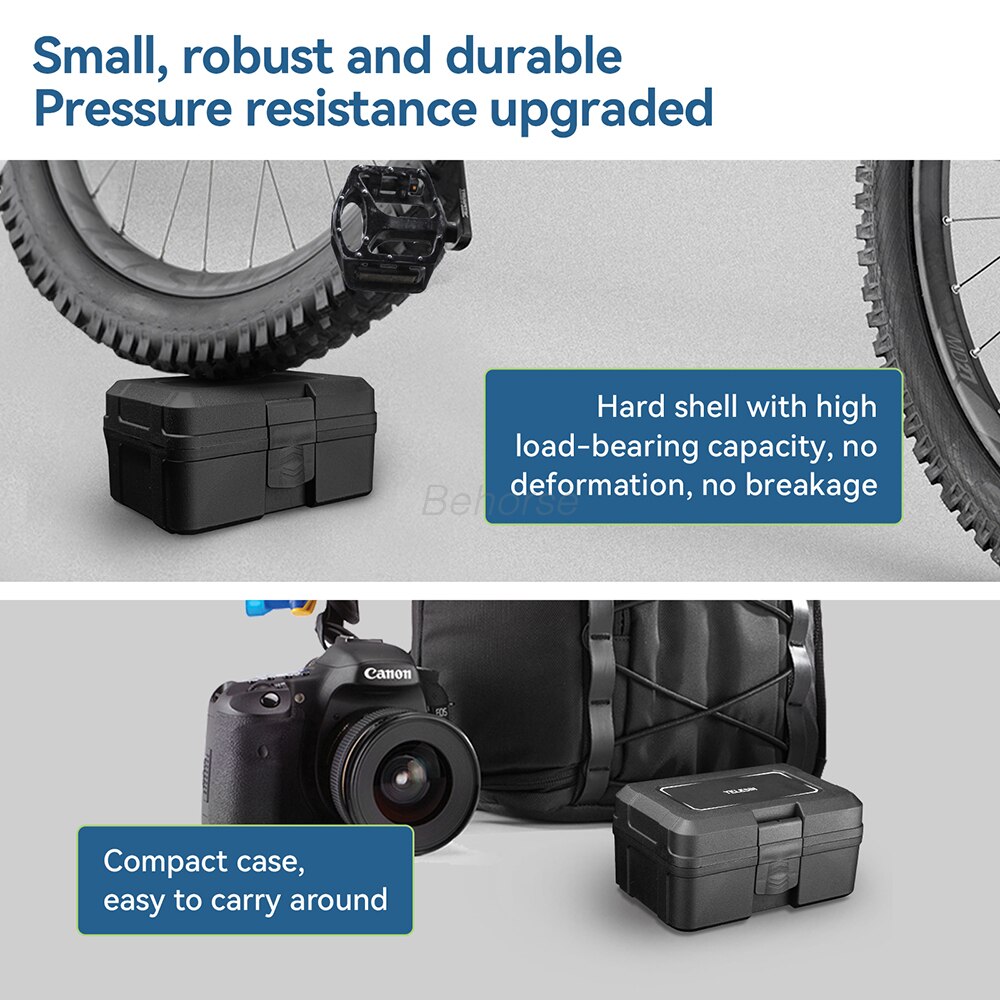 DJI Action 2 Safety Storage Box Waterproof Portable Box Carrying Case for DJI OSMO Action 2 Camera Dual Screen Combo Accessories