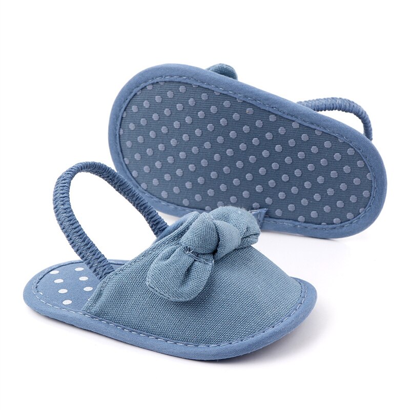 Baby schuhe mädchen Nicht-Unterhose kleinkind mädchen sandalen Baby Mädchen Sandale Schuhe gehen Lernen Weichen Sohlen Nicht-Unterhose Plaid Bogen Tuch