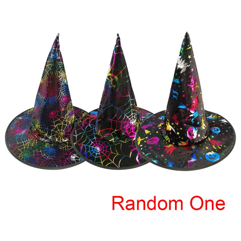 Heksenhoed voor kinderen, thuis, breder, betrouwbaar, zwarte heksenhoed voor volwassenen, voor halloween-kostuums, halloween-feestaccessoires