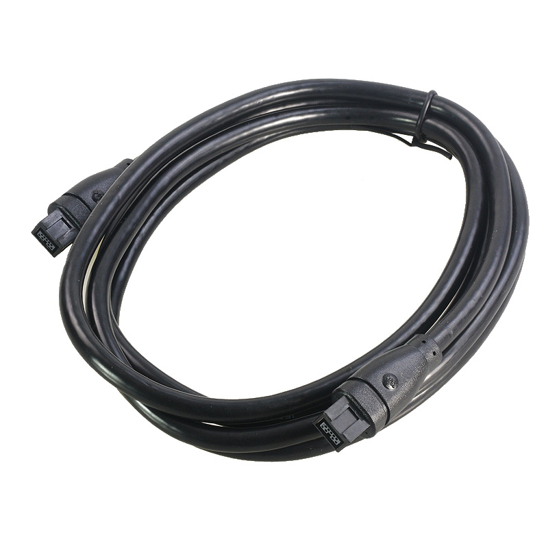 IEEE 1394b 9Pin Male to Male, Firewire 800 to 800 1.8Meter/6Ft., 800Mbps Data Cable for DV Camera, Printer Scanner, Capture Card