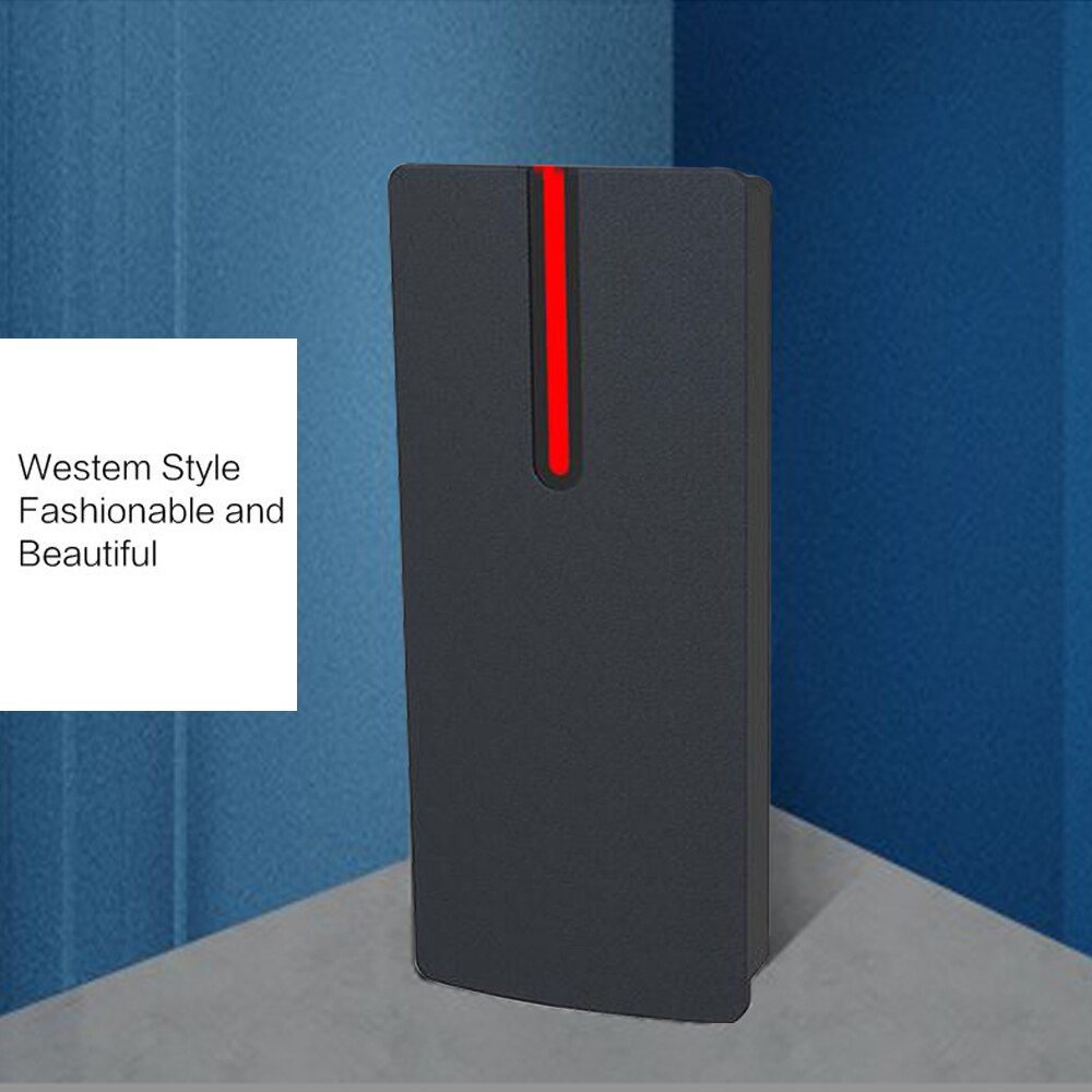 IP68 Waterproof 125KHZ RFID Card Reader for Wiegand Access Control 13.56Mhz black Card Reader wiegand26 output