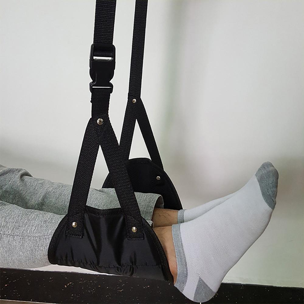Comfortabele Reizen Hanger Vliegtuig Voetsteun Hangmat Gemaakt Van Top Memory Foam Voetsteun Hangmat Travel Office Benen Hangmat