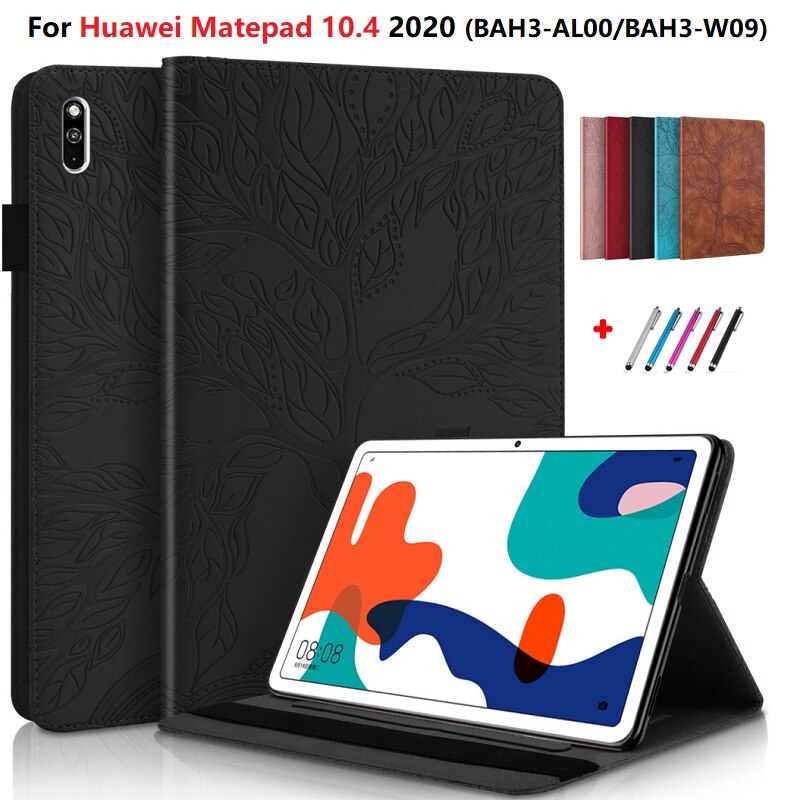 Luxury Tablet Cover for Huawei Matepad 10.4 Case BAH3-W09 BAH3-AL00 Leather Shell Stand Fold Skin for Huawei Matepad 10 4 Cover