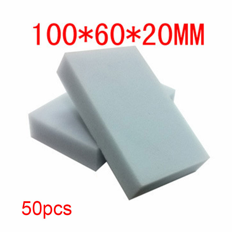 50/100pcsMagic Schwamm Grau Melamin Schwamm Radiergummi Reinigung Werkzeuge Multi-funktionell Reinigung Schwämme Küche Werkzeug: Rosa