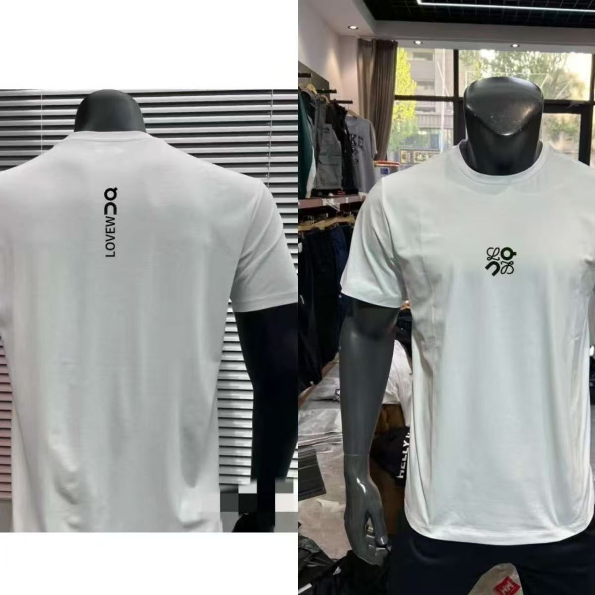 2025, Sommer-Explosion, reine Baumwolle, Rundhals-T-Shirt für Männer und Frauen mit dem gleichen Aufdruck, lockeres, kurzärmliges, lässiges Paar-oben: 4XL / Weiß