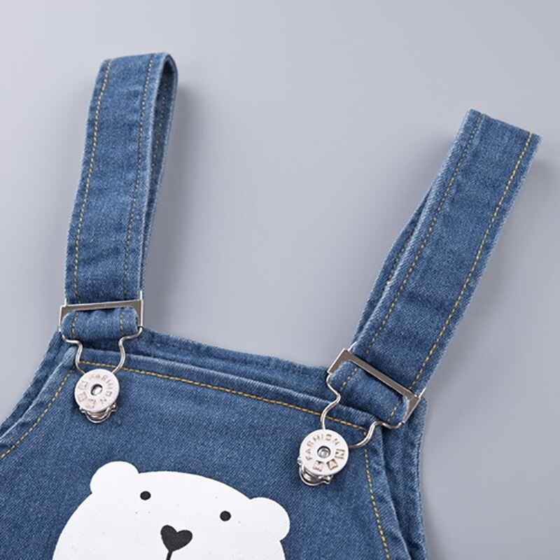 neue Baby freundlicher unisex Hosenträger Hosen freundlicher Denim Solide aufbringen ärmellos Hosen Overall Hosen tragen drucken Nette