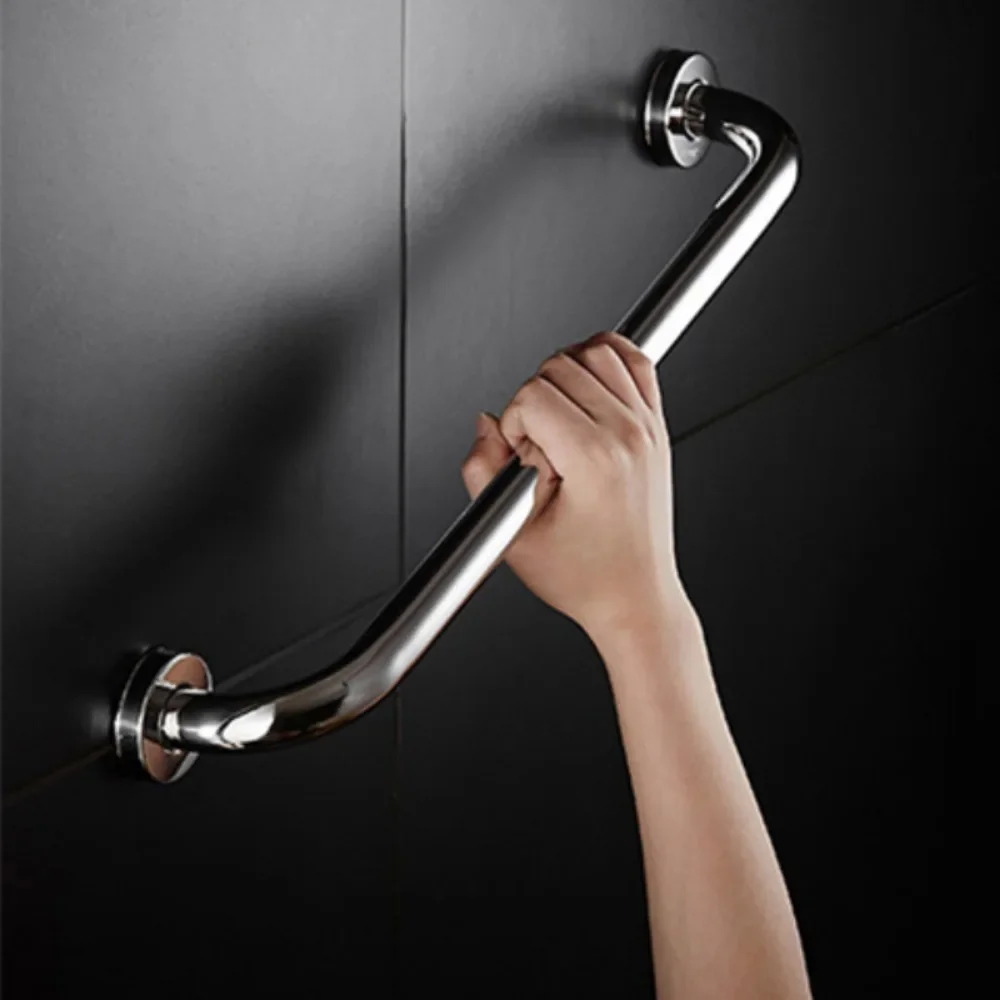 Stainless steel grab bar for bathtub and shower, barrier-free safety railings for the elderly and disabled, anti-slip handles, bathroom tools