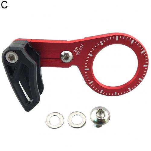 Fiets Chain Guide Iscg 03/05 Bb Voor 32-40T Ronde 30T-38T Ovale Kettingblad: Red C