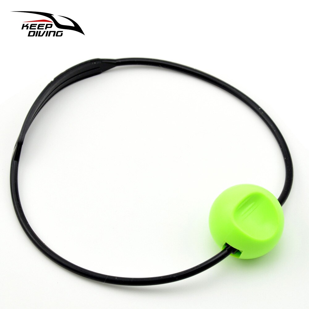 Bola de impacto de cilindro de buceo, Aldán de tanque Banger, dispositivo de señal subacuática, suministros para buzos: Green