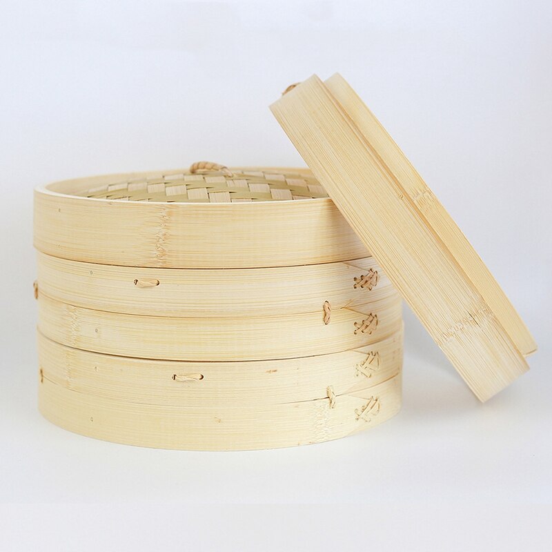 World of Flavours-cesta de vapor de bambú, 2 niveles, 20 cm