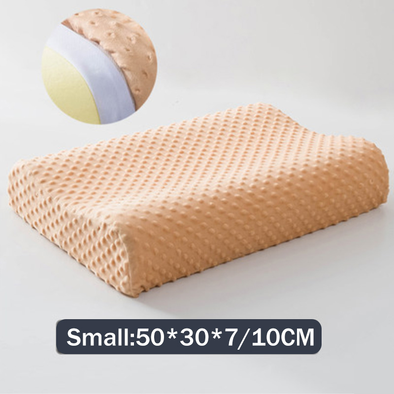 Sb Slapen Memory Foam Kussen Correctie Ergonomische Cervicale Kussen Comfortabele Nek Bescherming Geheugen Kussen Slaap Ademen: normal Rouge