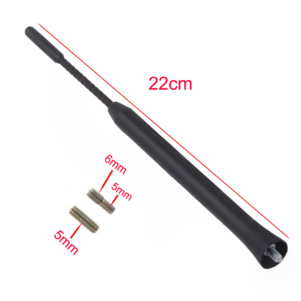 Biurlink 9&quot; Inch Roof Mast Whip Aerial AM/FM Radio Antenna For Toyota Corolla 2003 for 2004 Prius for 2003 Matrix