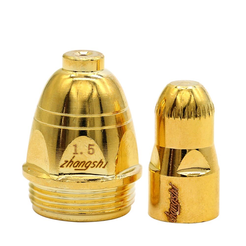 10set P-80 Zhang's Original Plasma Cutting Torch Consumable Cutting P80 CNC Plasma Torch Tip Electrode nozzle